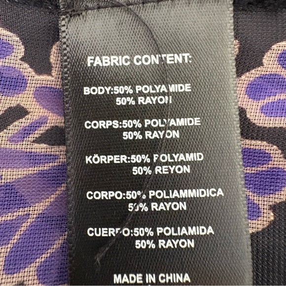 By Anthropologie Women’s One Size Sheer Burnout Kimono Bohemian Whimsigoth - Picture 16 of 16